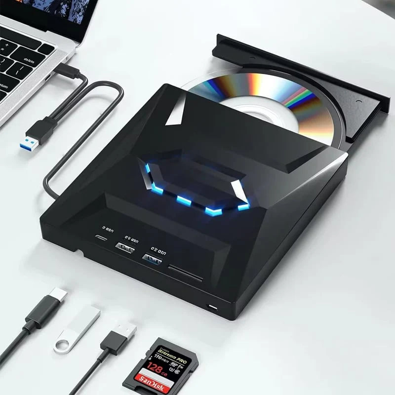 UltraRead | 7-in-1 USB Blu-ray- en dvd-speler