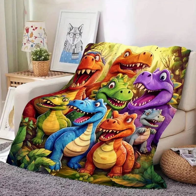 SnuggleSaurus - Ultrazachte dinodeken
