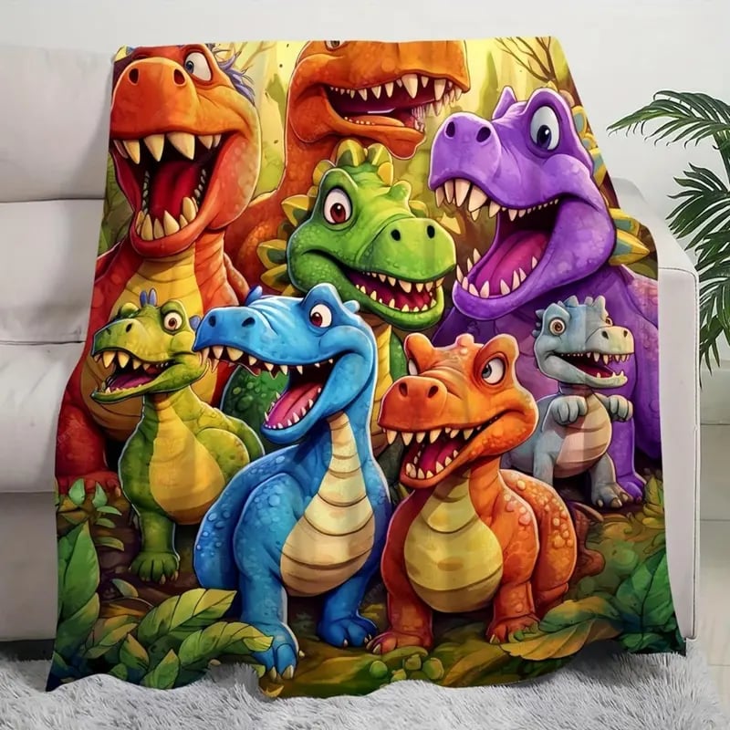 SnuggleSaurus - Ultrazachte dinodeken