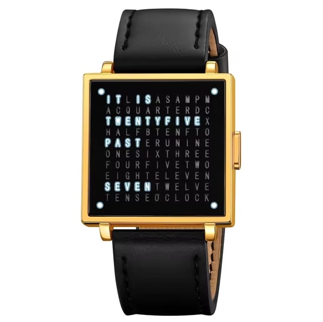 LexoTime - Unisex horloge met tekstweergave