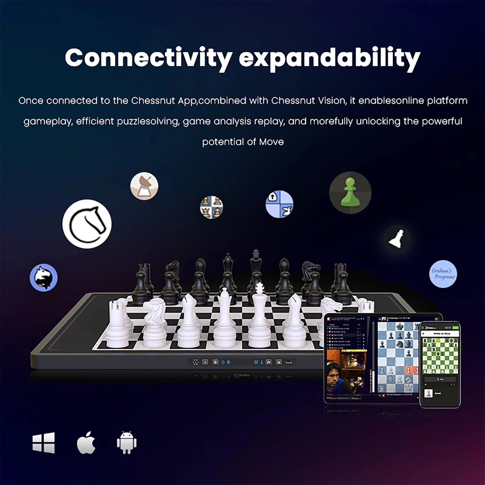 RoboChess – Geavanceerd Robotisch Schaakbord met Houten Stukken