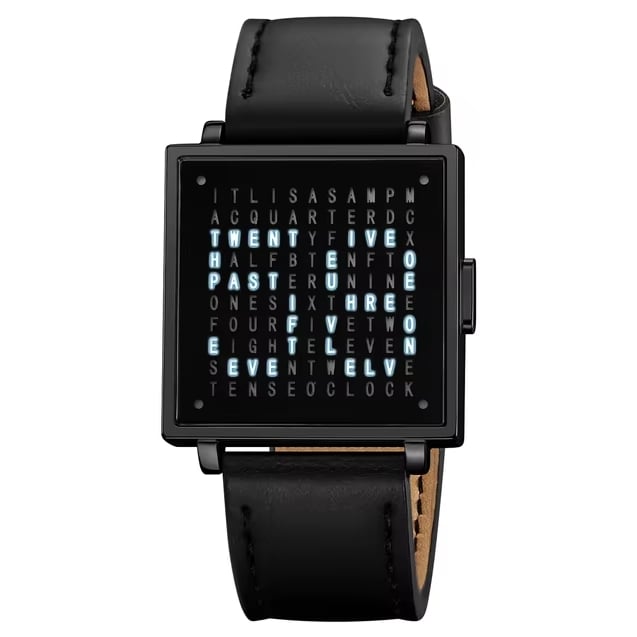 LexoTime - Unisex horloge met tekstweergave