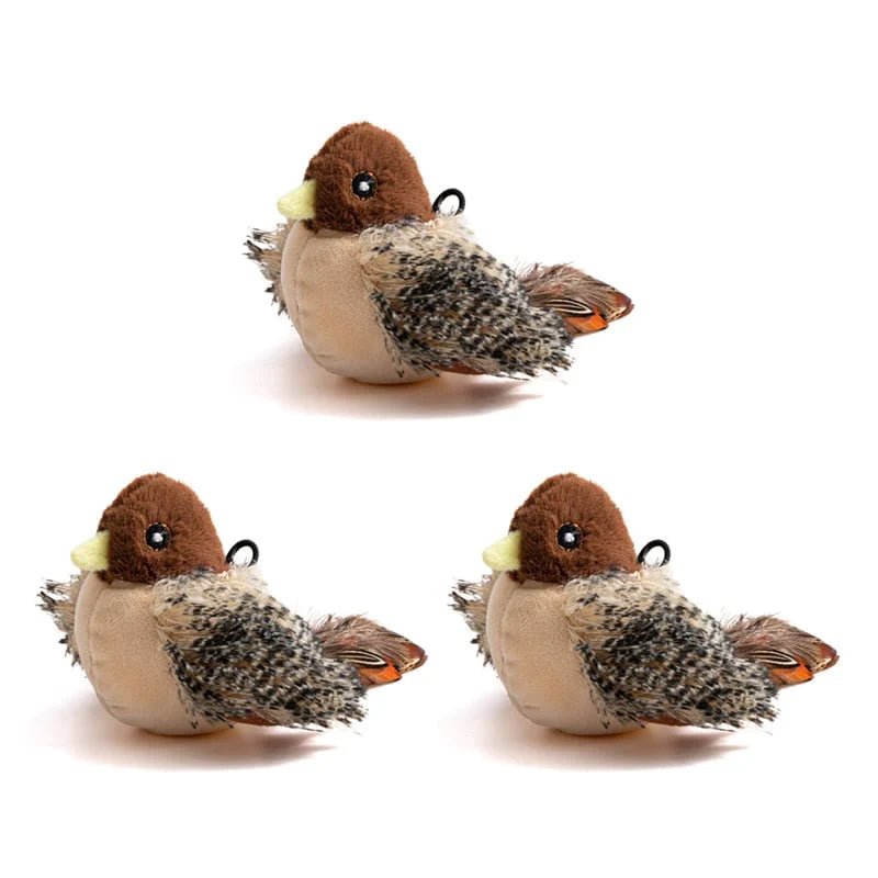 FelineFlutter - Boeiend vogelspeeltje om de beweging van je kat te stimuleren