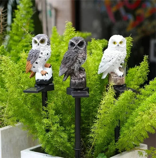 OwlGuard – LED-tuinlamp op zonne-energie