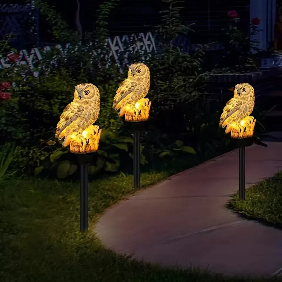 OwlGuard – LED-tuinlamp op zonne-energie