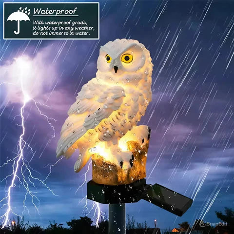 OwlGuard – LED-tuinlamp op zonne-energie