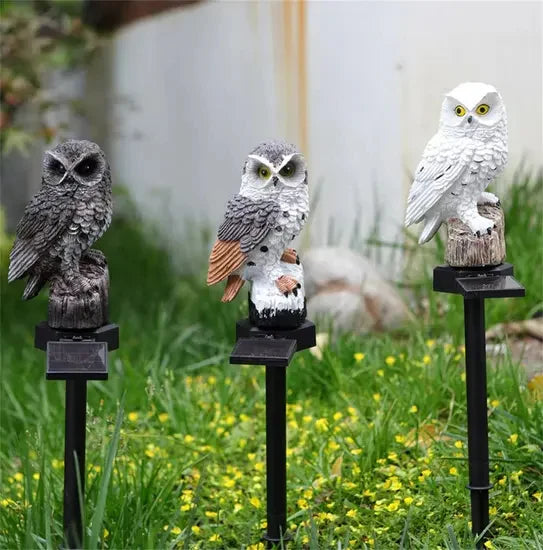 OwlGuard – LED-tuinlamp op zonne-energie