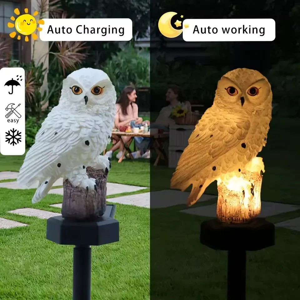 OwlGuard – LED-tuinlamp op zonne-energie