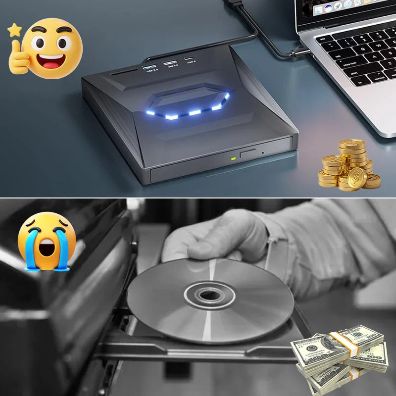 UltraRead | 7-in-1 USB Blu-ray- en dvd-speler
