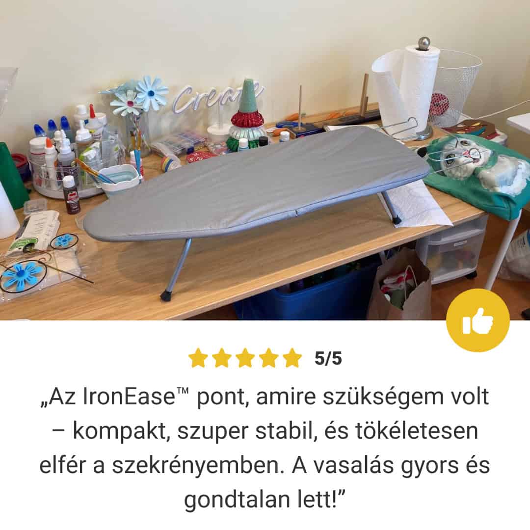 QuickIron - Draagbare strijkplank voor appartementen en op reis
