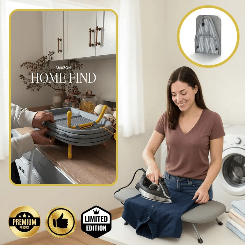 QuickIron - Draagbare strijkplank voor appartementen en op reis