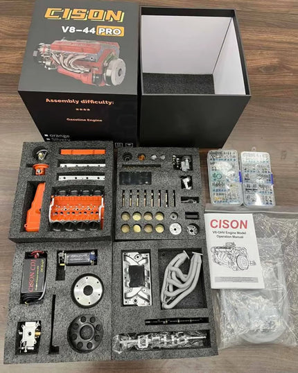 V8Forge – Gasoline OHV V8 Engine Model Kit