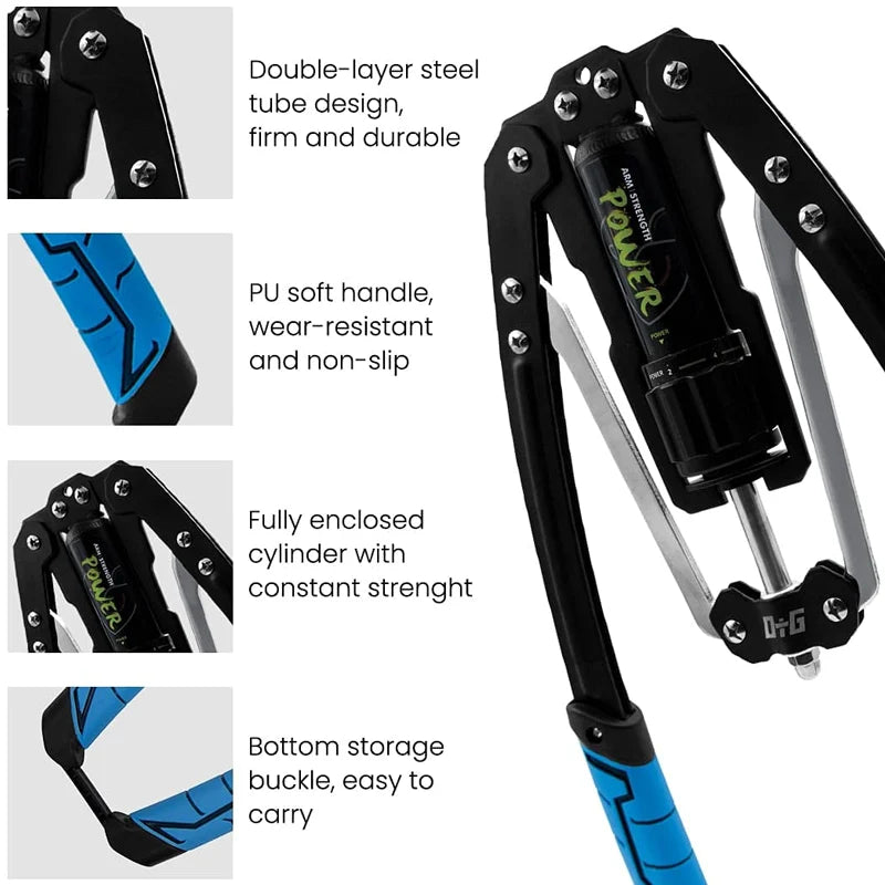 PowerFlex – Verstelbare hydraulische armkrachttrainer